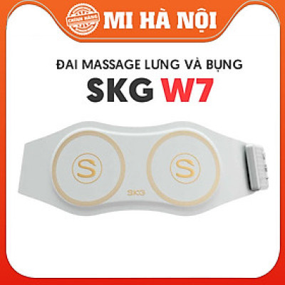 ￼Máy massage lưng bụng SKG W7- Massage xung điện