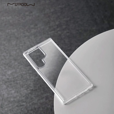 Ốp lưng trong suốt chống ố vàng cho Samsung Galaxy S25 Ultra, Mipow Tempered Transparent (Bayer Germany)_ Hàng Chính Hãng