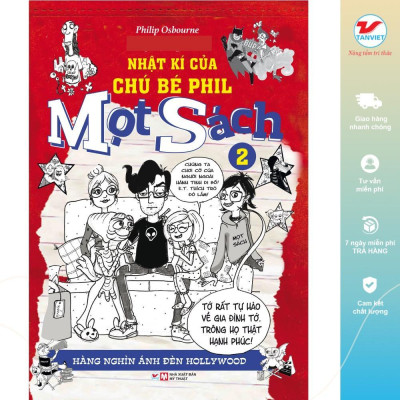 Sách - Nhật Ký Chú Bé Phil Mọt Sách - Chọn Lẻ 5 Tập - Philip Osbourne - Tân Việt Books