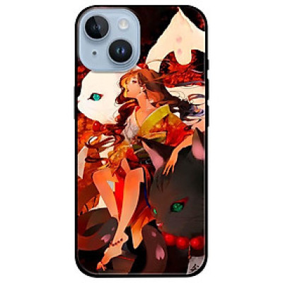 Ốp lưng dành cho Iphone 14 - Iphone 14 Plus - Iphone 14 Pro - Iphone 14 Pro Max - Anime Mèo Đen Trắng