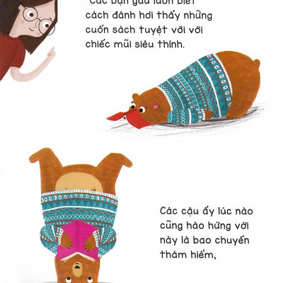 Gấu Là Bạn Đọc Sách Tuyệt Với Nhất (Nuôi Dưỡng Thói Quen Đọc Sách Dành Cho Trẻ 4 Tuổi Trở Lên)