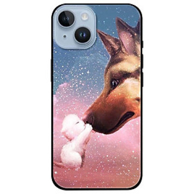 Ốp lưng dành cho Iphone 14 - Iphone 14 Plus - Iphone 14 Pro - Iphone 14 Pro Max - Cún Con Trắng