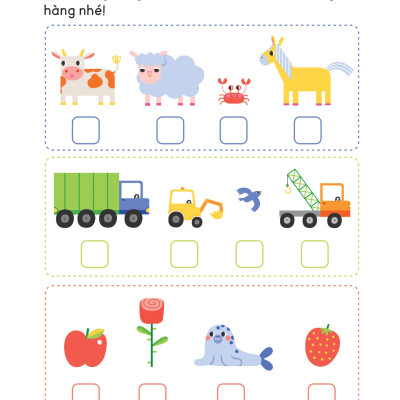 30++ Hoạt Động Rèn Luyện Kỹ Năng Tư Duy Cho Trẻ - Ghép Cặp_DTI