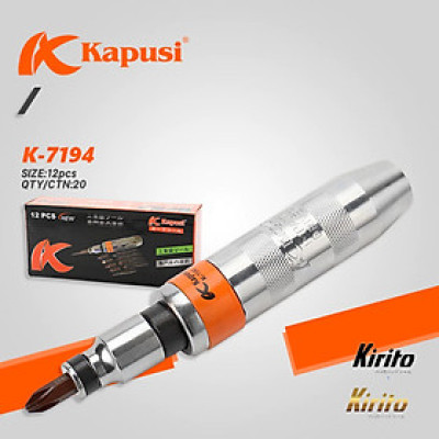 Bộ tô vít đóng đảo chiều cao cấp Kapusi JAPAN 12 chi, có mũi vít nhổ ốc gãy, vặn ốc vít hư toét