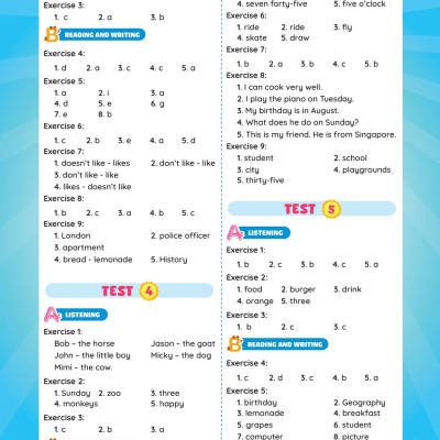 Sách - Phiếu Ôn Hè Tiếng Anh Lớp 4