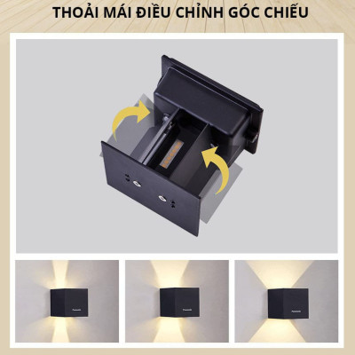 Đèn gắn tường Panasonic HHBQ1005B88, Ánh sáng vàng 3000K, trang trí, thắp sáng lối đi cầu thang, hành lang