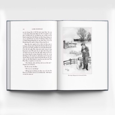 Sách - Con Bim Trắng Tai Đen - Bìa Cứng - Đông A