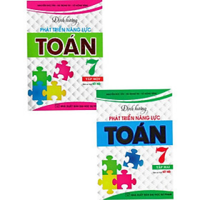Combo định hướng phát triển năng lực toán 7- Tập 1+2  (Bám sát sgk kết nối) (bộ 2 cuốn) (HA-MK)