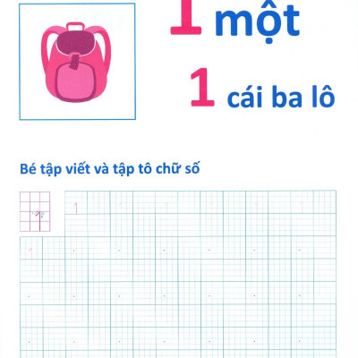 Chuẩn Bị Cho Bé Vào Lớp 1 - Làm Quen Toán Học (Tái Bản 2020)