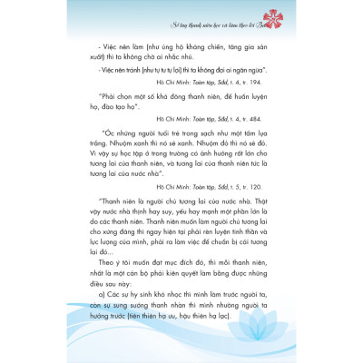 Sổ tay Thanh niên học và làm theo lời Bác