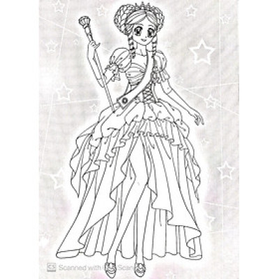 Tô Màu Công Chúa (Tập 10) - Tặng Kèm Miếng Dán Trang Sức