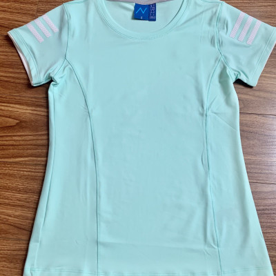 Áo Thun Nữ Thể Thao Co Dãn 4 Chiều Thấm Hút Mồ Hôi