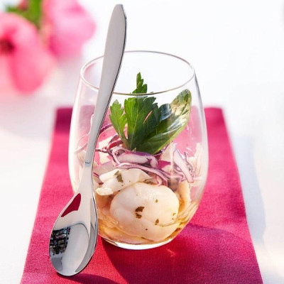 Bộ 6 cốc uống nước, dùng trà bằng thủy tinh trong suốt C&S Primary 27cl - G0036, sản xuất Pháp