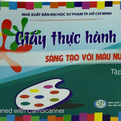 Combo Sáng Tạo Với Màu Nước Và Giấy Thực Hành Sáng Tạo Với Màu Nước (Tập 2)