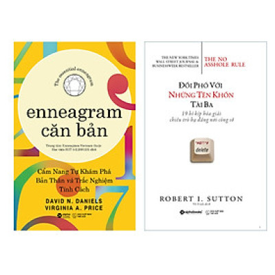 Combo Xây Dựng Bản Thân: Enneagram Căn Bản + Đối Phó Với Những Tên Khốn Tài Ba