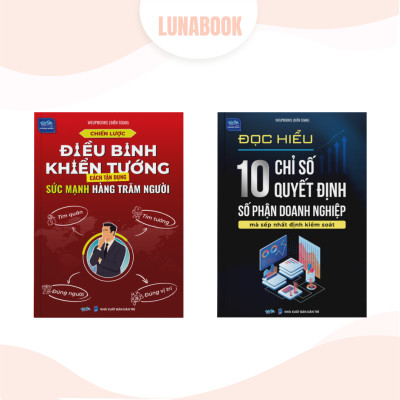 Combo 3 cuốn sách: Chiến lược điều binh khiển tướng, 10 Chỉ số quyết định, 50 Câu hỏi tuyển dụng các vị trí