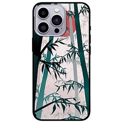 Ốp lưng dành cho Iphone 13 Mini - Iphone 13 - Iphone 13 Pro -  Iphone 13 Pro Max - Trúc Trăng Đỏ