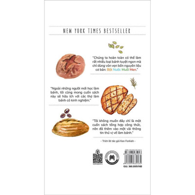 Sách - Bột Nước Muối Men - Nền Tảng Của Bánh Mỳ Và Pizza Thủ Công - Huy Hoàng Bookstore