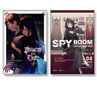 Combo 2Q Truyện Tranh:   Thám Tử Đã Chết  – Lớp Học Điệp Viên 4 + Spy Room - Tập 4