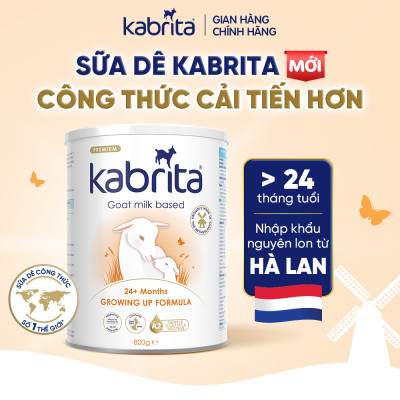 Combo 3 lon Sữa dê Kabrita số 3 cho trẻ trên 24 tháng - Lon 800g