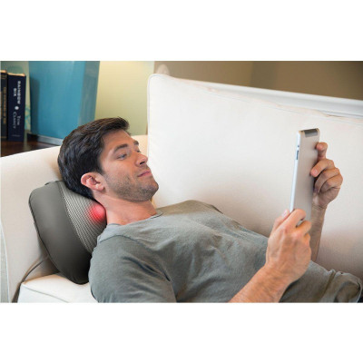 Gối massage kèm nhiệt công nghệ Shiatsu 3D HoMedics SP-100H-GB - Nhập khẩu USA
