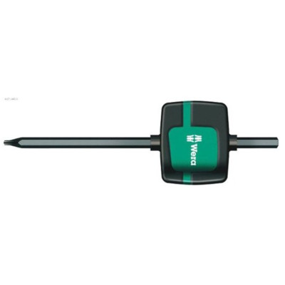 Dụng cụ mở vít dạng lá cờ (flagdriver) hoa thị và lục giác 1267 B TX 15/SW 4,0 - Wera 05026373001