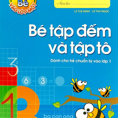 Bé vào lớp một ( Bộ túi 8 cuốn) - Tái Bản