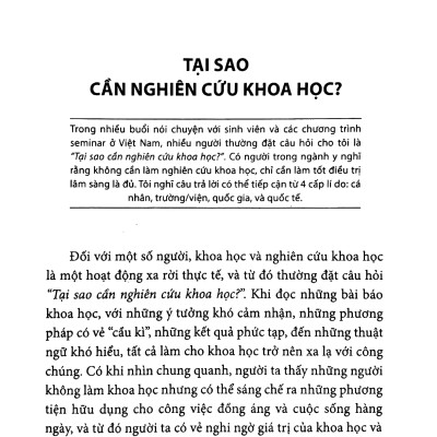 Cẩm Nang Nghiên Cứu Khoa Học - Từ Ý Tưởng Đến Công Bố - THO