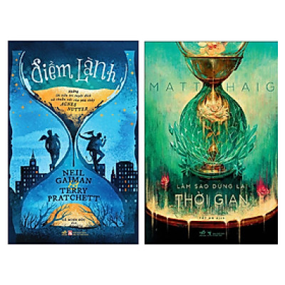 Sách - Combo 2 Cuốn Tiểu Thuyết: Điềm Lành + Làm Sao Dừng Lại Thời Gian