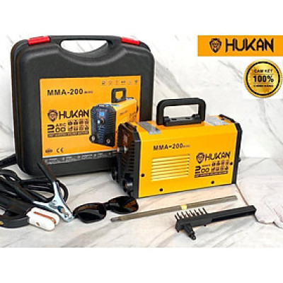 MÁY HÀN ĐIỆN TỬ 200A MMA-200MINI HUKAN  - HÀNG CHÍNH HÃNG