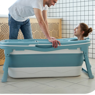 Bồn Tắm Gấp Gọn Người Lớn Dài 118cm Chất Liệu Silicon Cao Cấp, Thiết Kế Chắc Chắn, An Toàn -hàng chính hãng