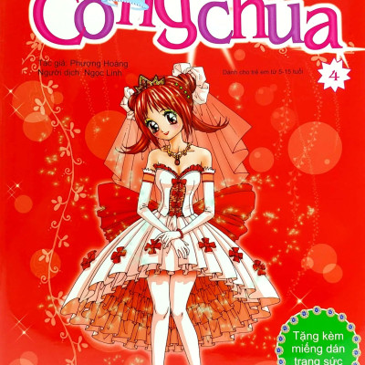 Tô Màu Công Chúa (Tập 4) - Tặng Kèm Miếng Dán Trang Sức