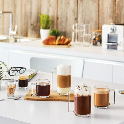 Bộ cốc (ly) bia Luminarc Fitness 6 chiếc có quai 320ml - L8040*6