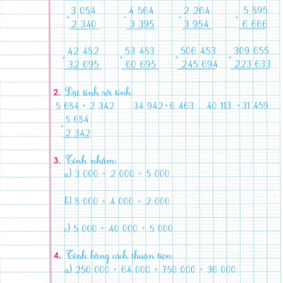 Vở Ô Li Bài Tập Toán Lớp 4 - Quyển 2 (Biên Soạn Theo Chương Trình SGK Chân Trời Sáng Tạo) _HA