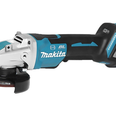 MÁY MÀI GÓC DÙNG PIN (100MM/CÔNG TẮC BÓP/X-LOCK/BL)(18V) (1 ĐẾ SẠC , 02 PIN 18V 5.0AH) MAKITA DGA419RTJ- HÀNG CHÍNH HÃNG