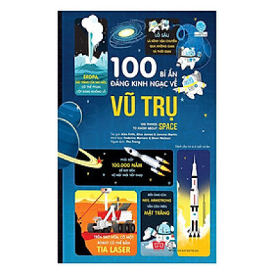 Sách - 100 Bí Ẩn Đáng Kinh Ngạc Về Vũ Trụ - Đinh Tị Books
