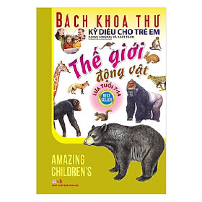 Sách - Bách Khoa Thư Kỳ Diệu Cho Trẻ Em - Thế Giới Động Vật - Chính Thông Book