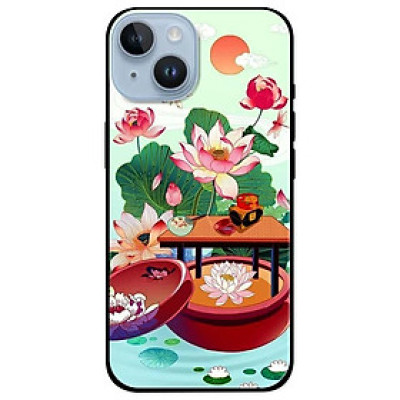 Ốp lưng dành cho Iphone 14 - Iphone 14 Plus - Iphone 14 Pro - Iphone 14 Pro Max - Bàn Sen