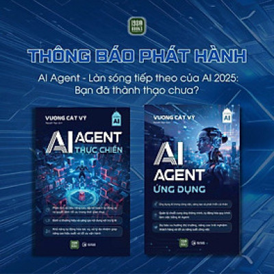 Sách - AI Agent Thực Chiến + AI Agent Ứng Dụng - 1980 Books
