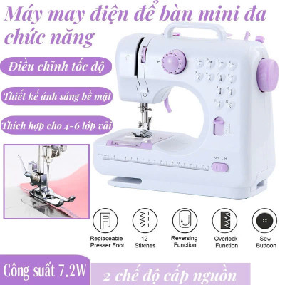 Bộ Máy May Gia Đình Đa Năng Có Vắt Sổ Kèm Đầy Đủ Phụ Kiện | Hàng Chất Lượng Cao, ĐÈN TRANG TRÍ , ĐỒNG HỒ TREO TƯỜNG