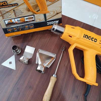 MÁY THỔI HƠI NÓNG 2000W INGCO HG200038 - HÀNG CHÍNH HÃNG