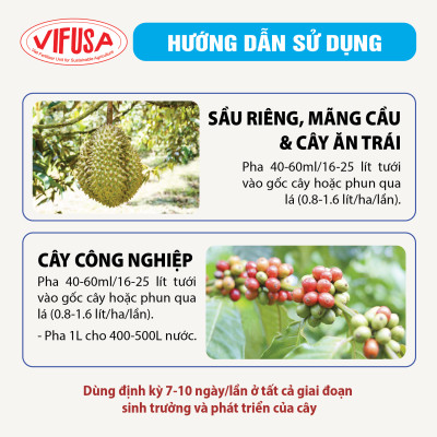 VIF-SUP Bo 0.2 - Phân bón đạm cá can 5L
