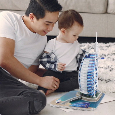 Đồ Chơi Trẻ Em Xếp Hình 3D: Khách Sạn Burj Al Arab Puzzles C065H