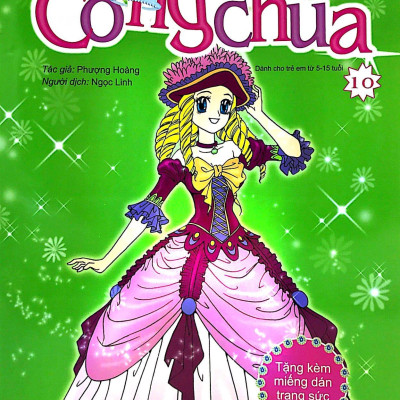 Tô Màu Công Chúa (Tập 10) - Tặng Kèm Miếng Dán Trang Sức