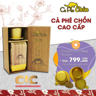 Hộp quà Cà phê Chồn - 500g