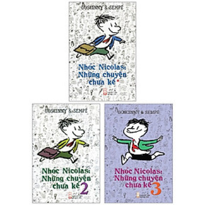 Combo Sách Nhóc Nicolas: Những Chuyện Chưa Kể - Tập 1 + 2 + 3 (Bộ 3 Cuốn)