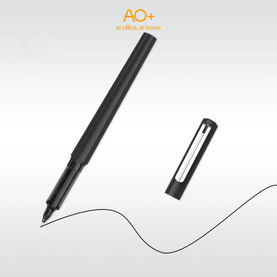 Bút Bi Gel AO+ Viết Gel Nắp cài BG102 Ngòi 0.5mm Mực Đen Trơn Tru Cho Học Sinh Văn Phòng