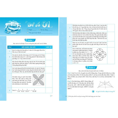 Sách - Chinh Phục Đề Thi Vào Lớp 6 Trường THCS Chất Lượng Cao - Môn Toán +Tiếng Anh - Combo 2 Cuốn - Megabook