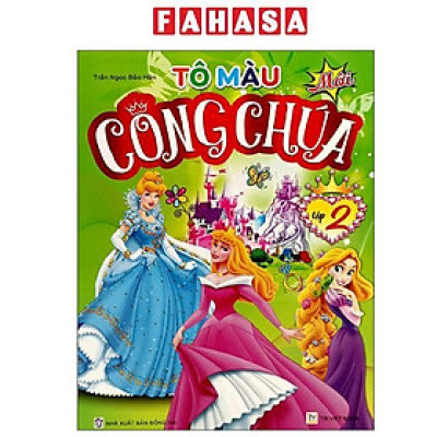 Sách - Tô Màu Công Chúa - Tập 2
