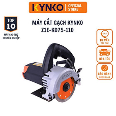 Máy cắt gạch - KD75 cầm tay giá tốt chính hãng Kynko Z1E- KD75 -110 # 6751 cầm tay chính hãng